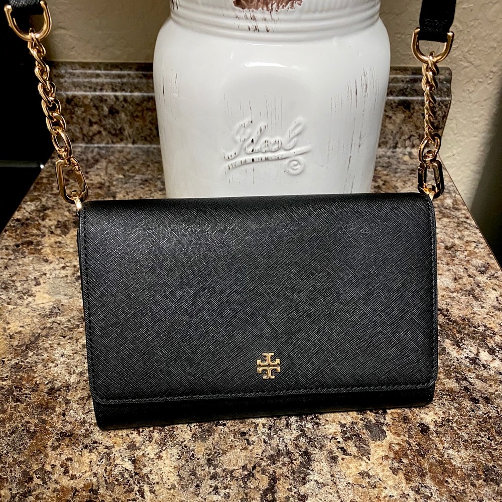 Tory Burch - Black Emerson Crossbody (NWOT)
